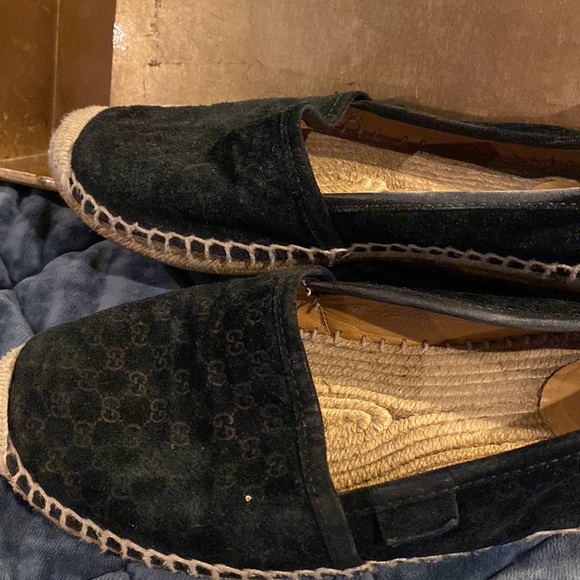 Gucci black suede espadrilles - Picture 2 of 7